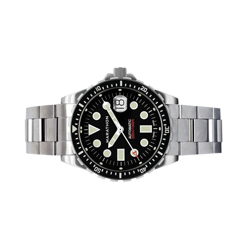 Marathon 46mm Automatic OSAR-D with Black Dial and Bracelet #WW194037SS-2001
