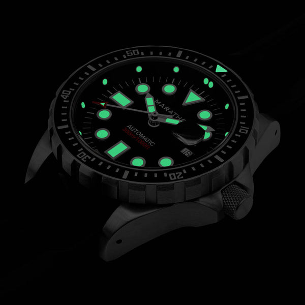 Marathon 46mm Automatic OSAR-D with Black Dial and Rubber Strap #WW194037SS-2030