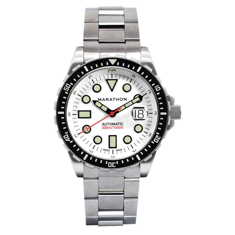 Marathon 46mm Automatic OSAR-D with Arctic Dial and Bracelet #WW194037SS-2501