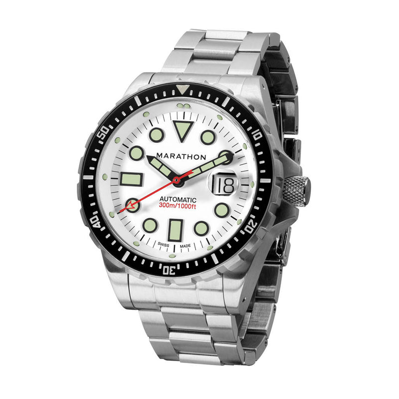 Marathon 46mm Automatic OSAR-D with Arctic Dial and Bracelet #WW194037SS-2501