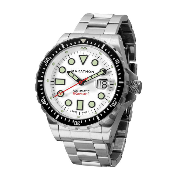 Marathon 46mm Automatic OSAR-D with Arctic Dial and Bracelet #WW194037SS-2501