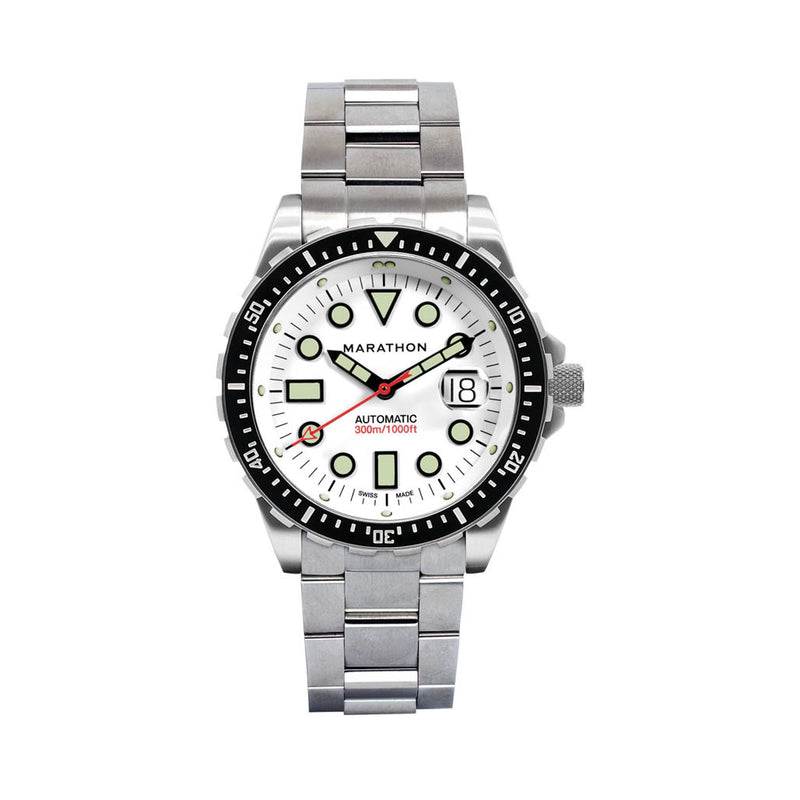 Marathon 46mm Automatic OSAR-D with Arctic Dial and Bracelet #WW194037SS-2501