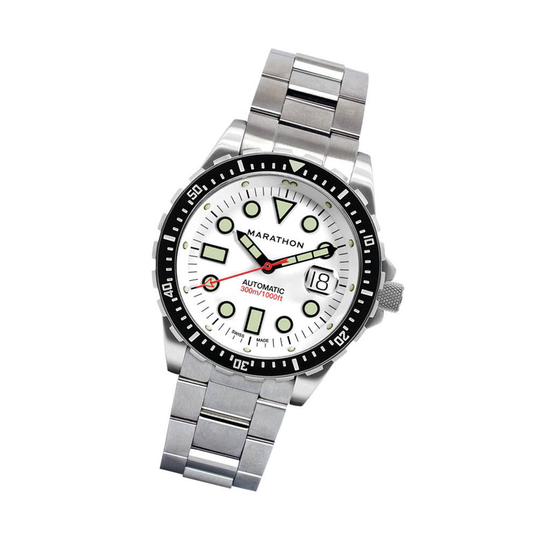 Marathon 46mm Automatic OSAR-D with Arctic Dial and Bracelet #WW194037SS-2501