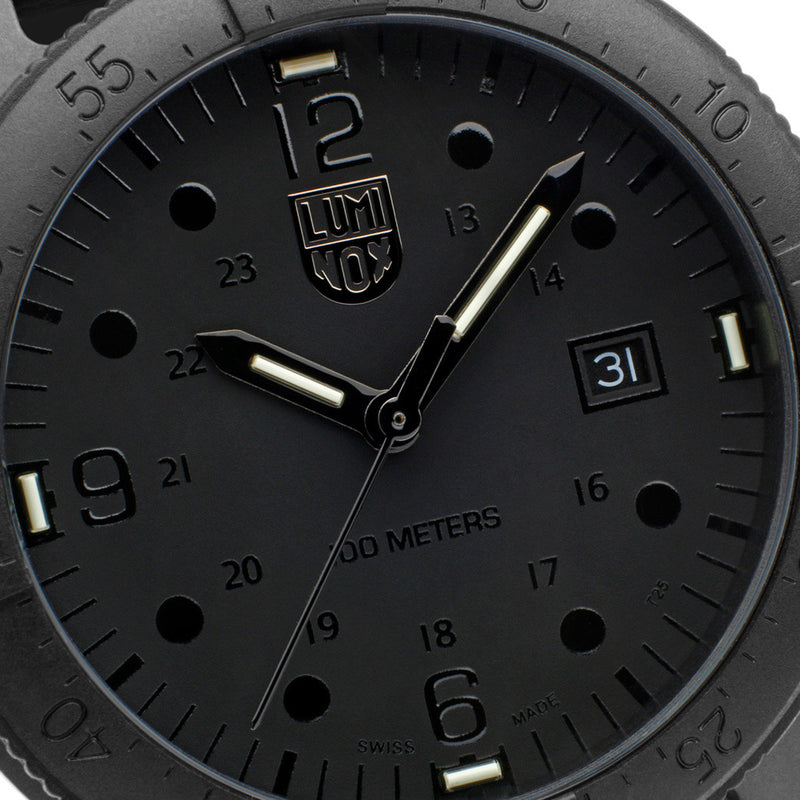Luminox G Sea Bass CARBONOX Blackout Tritium Watch#X2.2001.BO.F