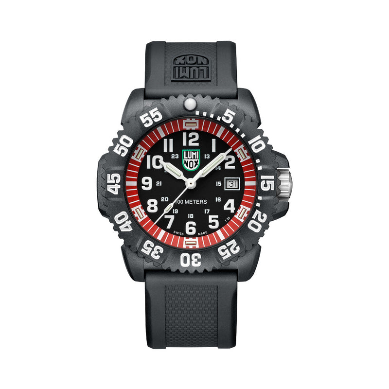 Luminox G Sea Lion Black & Red Tritium Watch #X2.2051