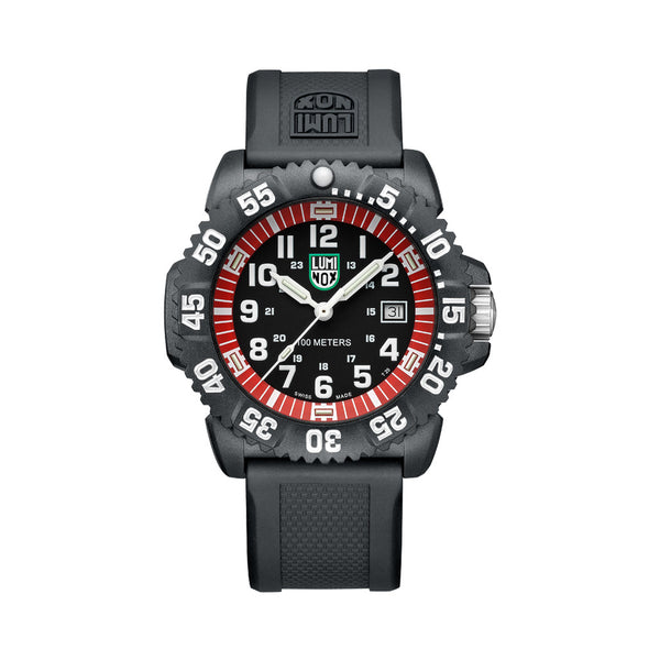 Luminox G Sea Lion Black & Red Tritium Watch #X2.2051