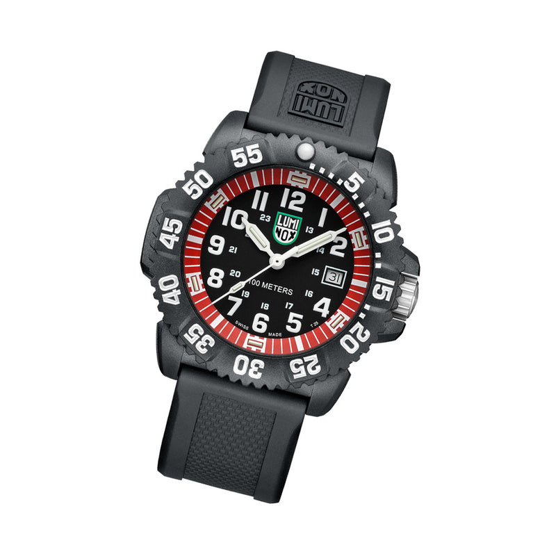 Luminox G Sea Lion Black & Red Tritium Watch #X2.2051