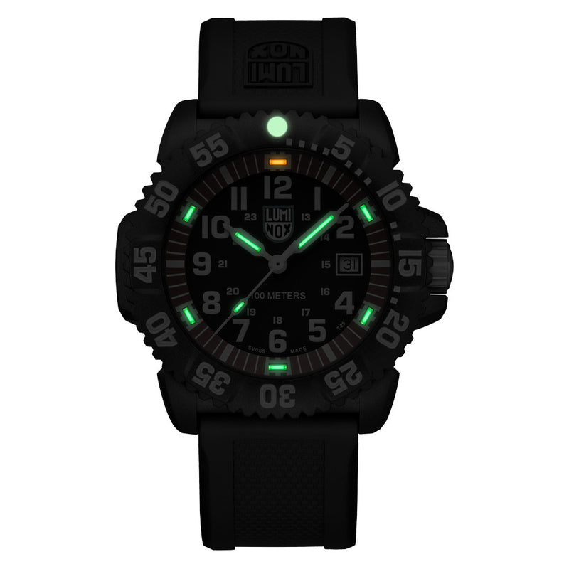 Luminox G Sea Lion Black & Red Tritium Watch #X2.2051