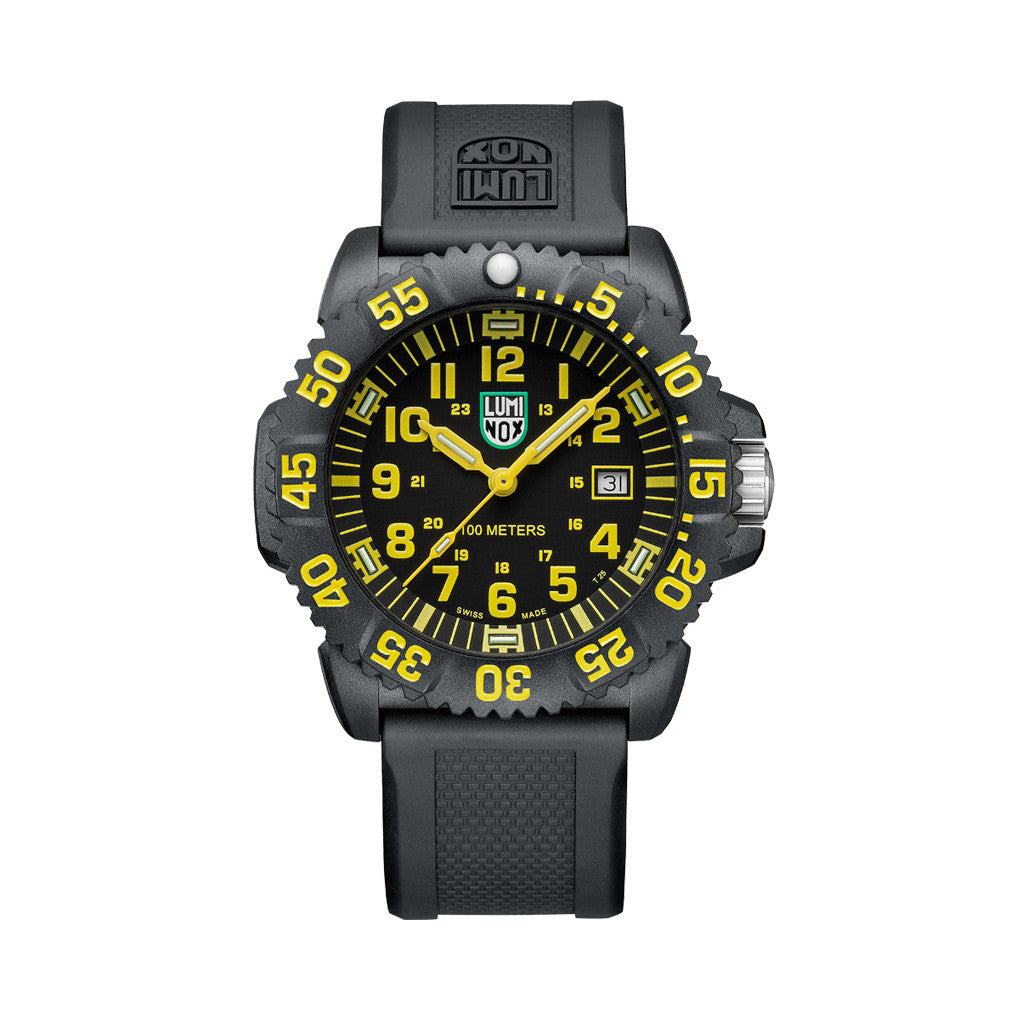 Luminox G Sea Lion Black & Yellow Tritium Watch #X2.2055 — Long
