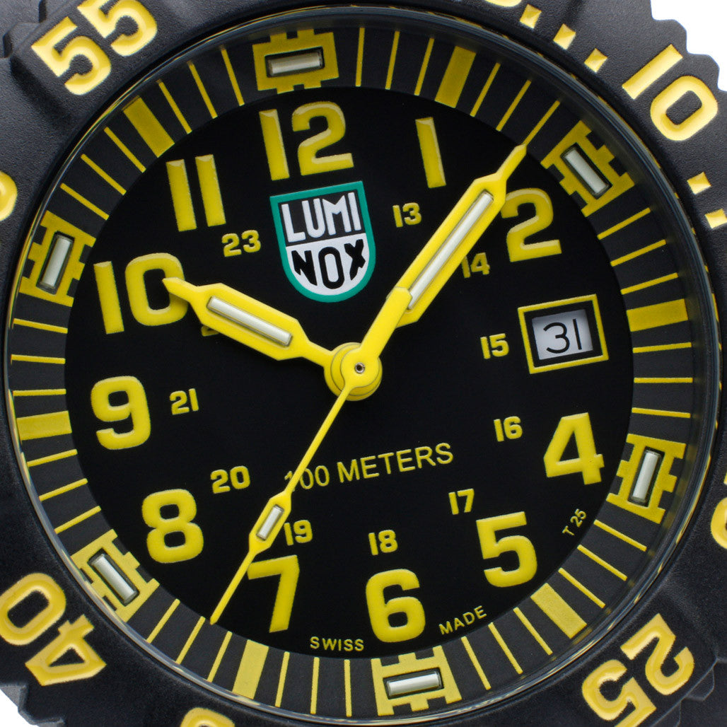 Luminox G Sea Lion Black & Yellow Tritium Watch #X2.2055 — Long