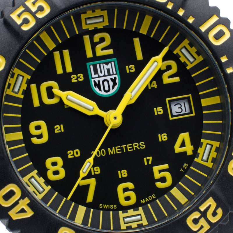 Luminox G Sea Lion Black & Yellow Tritium Watch #X2.2055