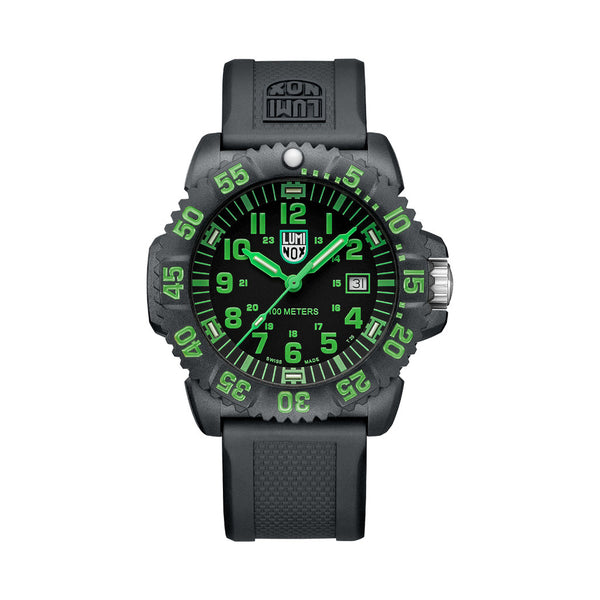 Luminox G Sea Lion Black & Green Tritium Watch #X2.2067