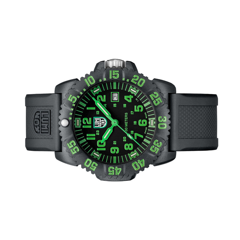 Luminox G Sea Lion Black & Green Tritium Watch #X2.2067