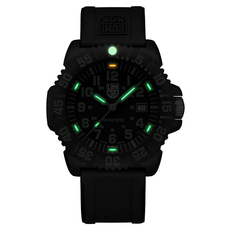 Luminox G Sea Lion Black & Green Tritium Watch #X2.2067