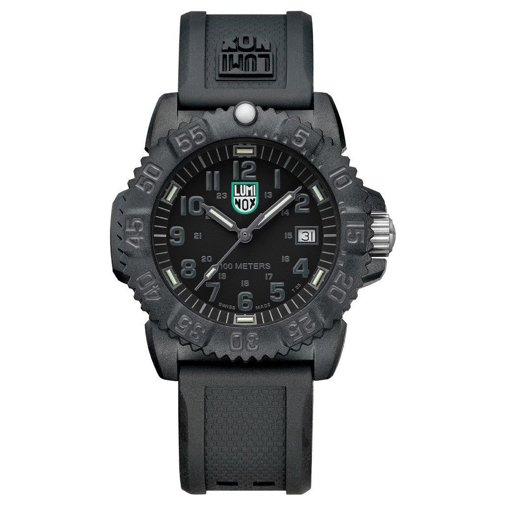 Luminox G Sea Lion Pup Black & Grey Tritium Watch #X2.2072 — Long