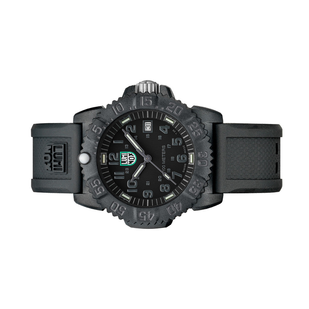 Luminox G Sea Lion Pup Black & Grey Tritium Watch #X2.2072 — Long