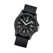 Luminox G CARBONOX™ Black and White 43mm Nylon Strap #X2.2401.NB