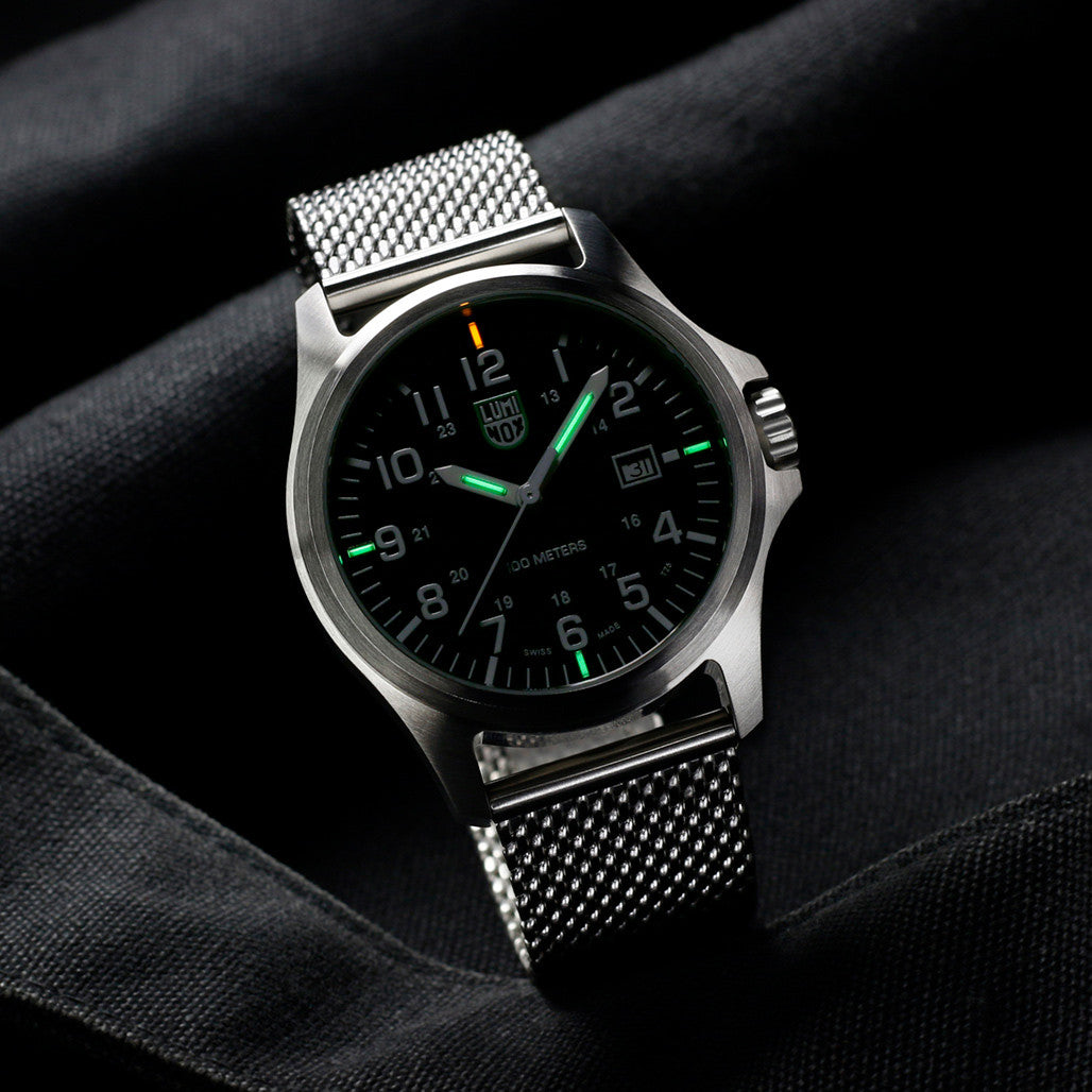 Luminox G Steel Black Tritium Watch #X2.2501.M — Long Island Watch