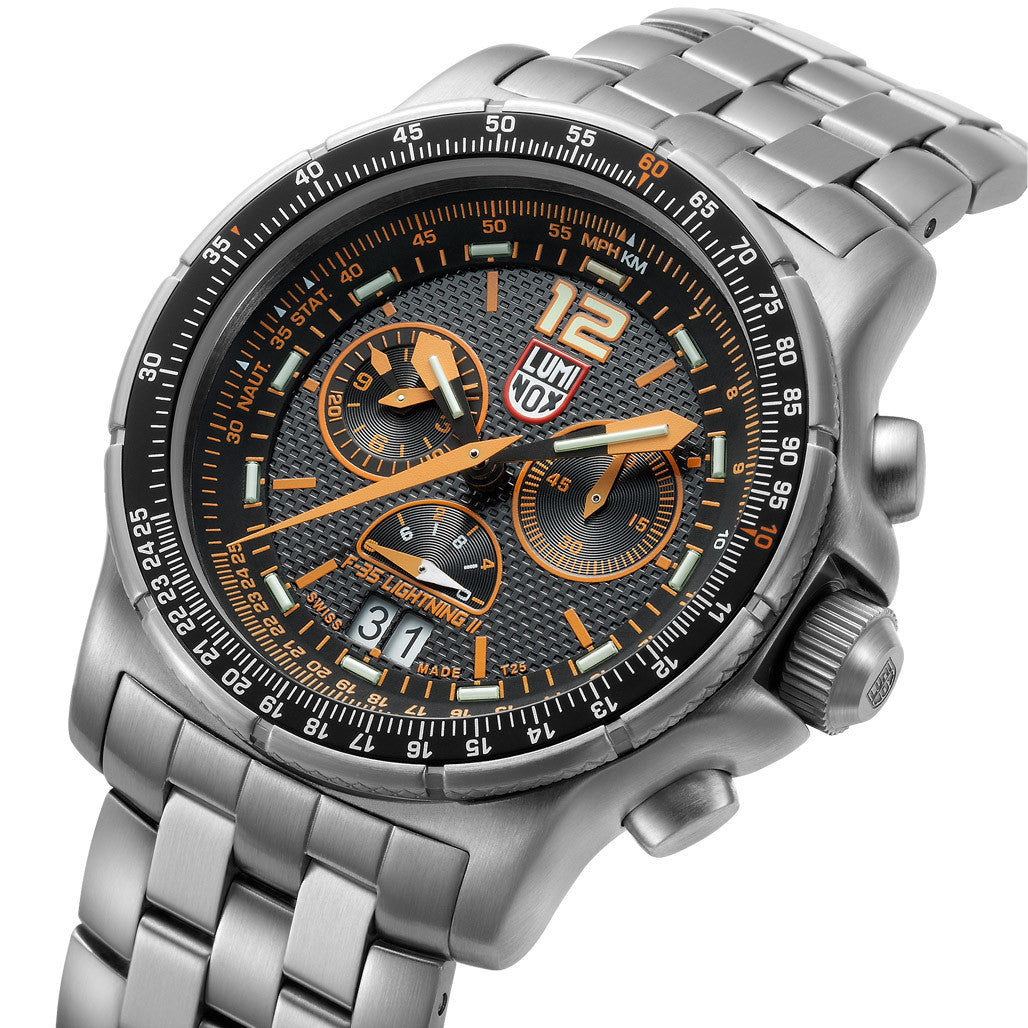 Luminox F-35 LIGHTNING II 9380 Tritium Pilot Watch #XA.9382.1