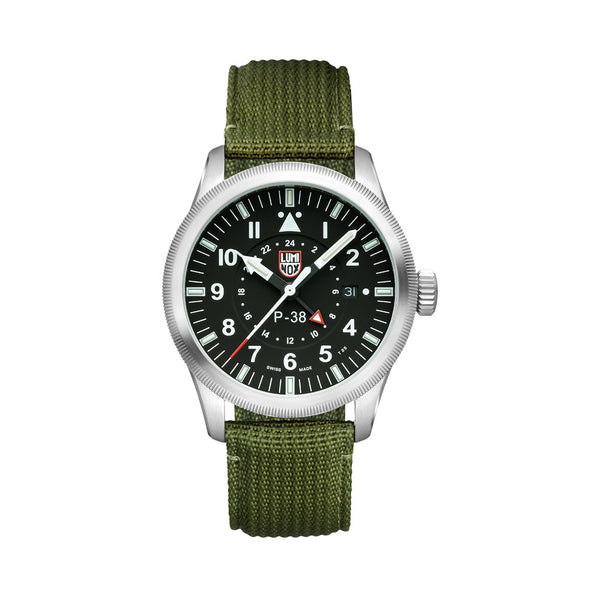Luminox 42mm P-38 LIGHTNING GMT Pilot Watch #XA.IE21