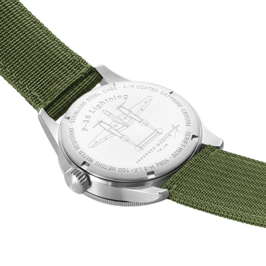 Luminox 42mm P-38 LIGHTNING GMT Pilot Watch #XA.IE21 — Long Island