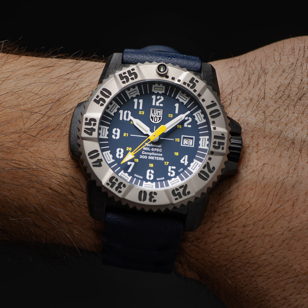 Luminox MIL-SPEC 3350 Series with Blue Dial #XL.3355.2 — Long