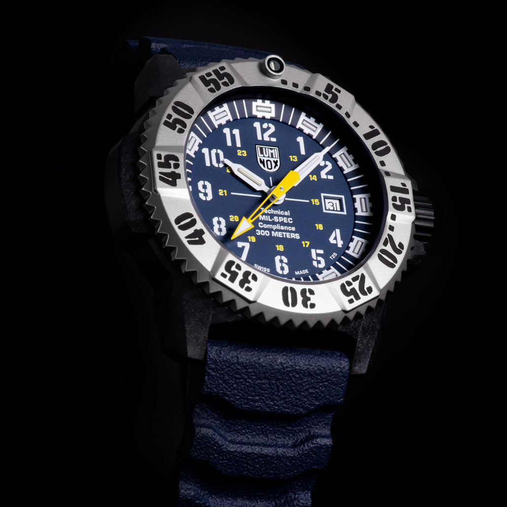 Luminox MIL-SPEC 3350 Series with Blue Dial #XL.3355.2 — Long