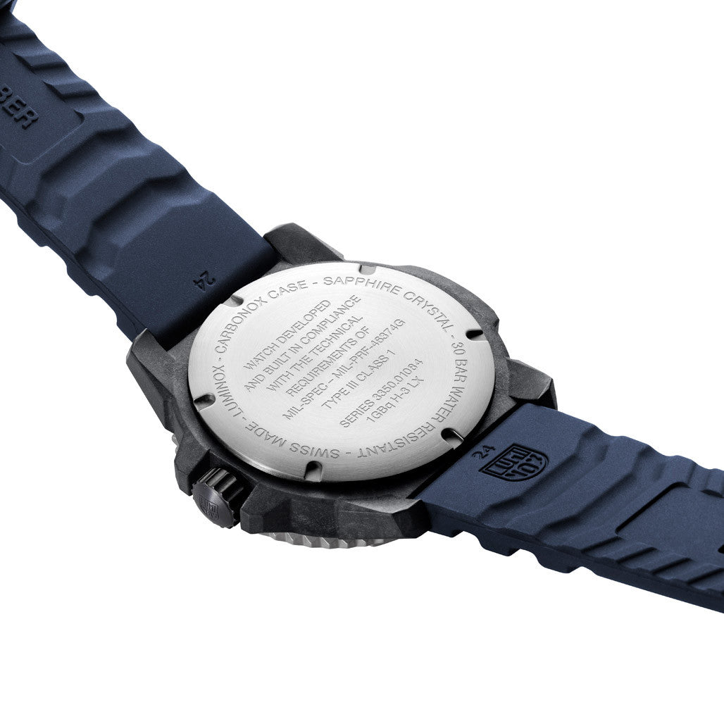 Luminox MIL-SPEC 3350 Series with Blue Dial #XL.3355.2 — Long