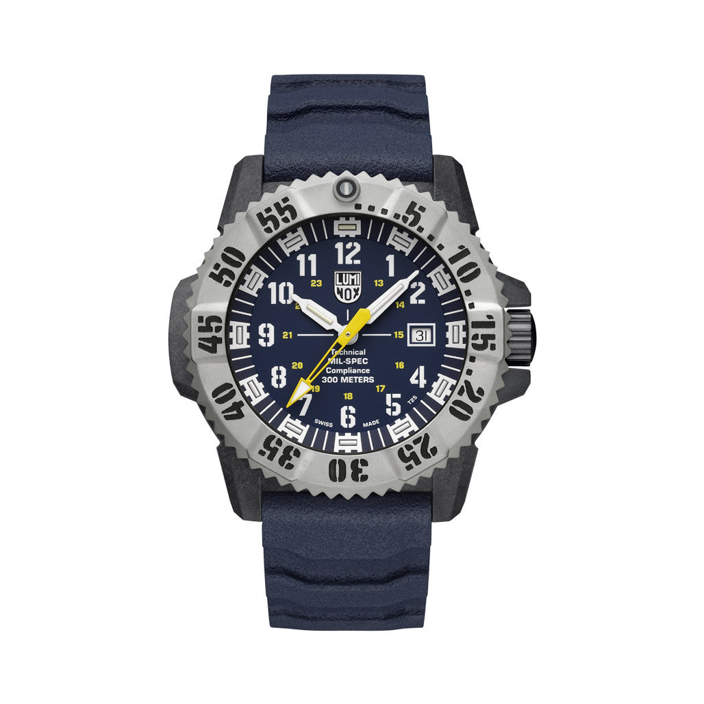 sappire  Luminox MIL-SPEC 3350 Series with Blue Dial #XL.3355.2 — Long