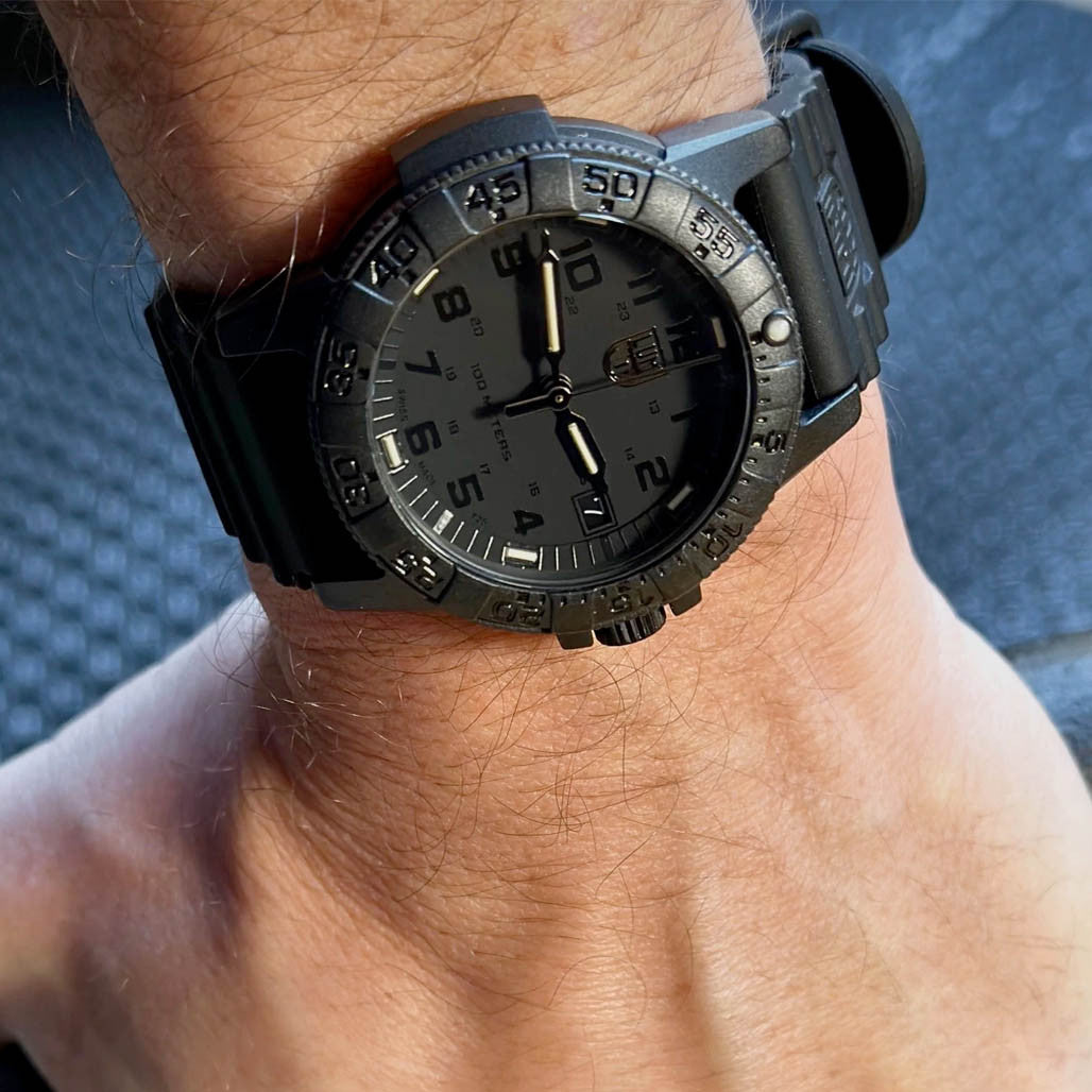 Luminox Leatherback Sea Turtle Watch with Blackout Dial #XS.0301