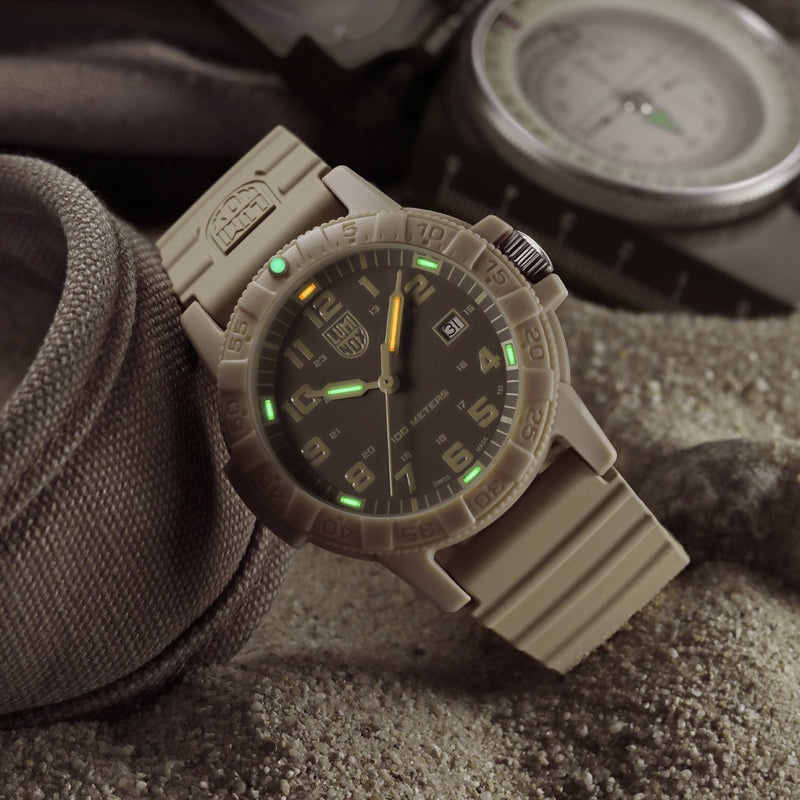 Luminox Leatherback Sea Turtle Giant Outdoor Watch in Sand #XS.0326