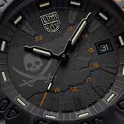 Luminox 44mm Navy SEAL 3050 Dive Watch Limited Edition Pirate Watch #XS.3051.PIR.LE