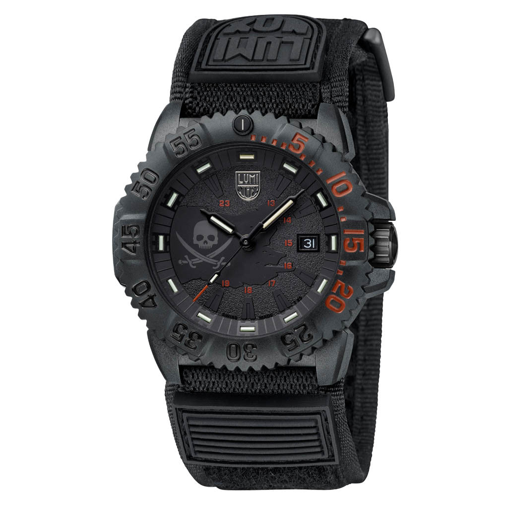 Luminox 44mm Navy SEAL 3050 Dive Watch Limited Edition Pirate