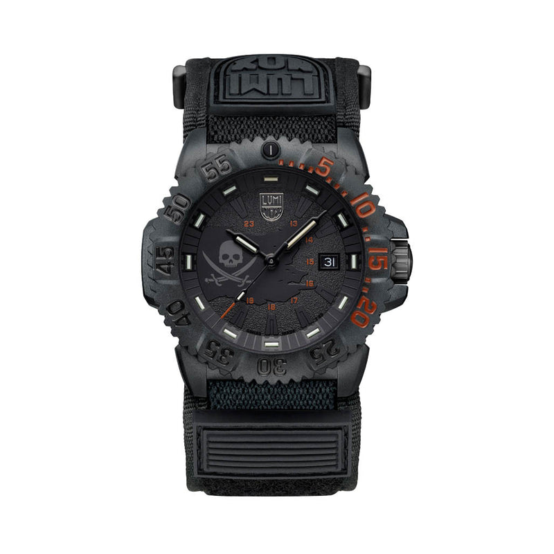 Luminox 44mm Navy SEAL 3050 Dive Watch Limited Edition Pirate Watch #XS.3051.PIR.LE
