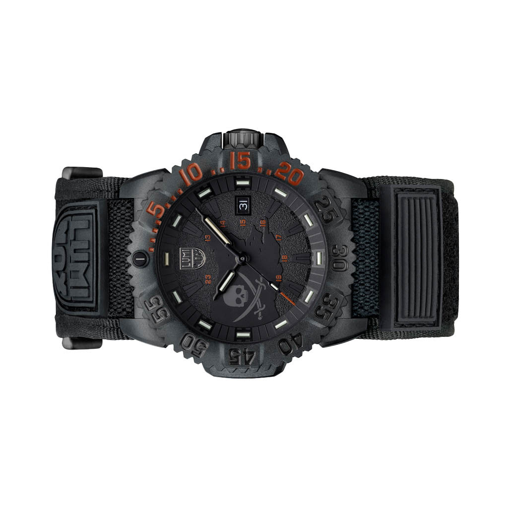 Luminox 44mm Navy SEAL 3050 Dive Watch Limited Edition Pirate