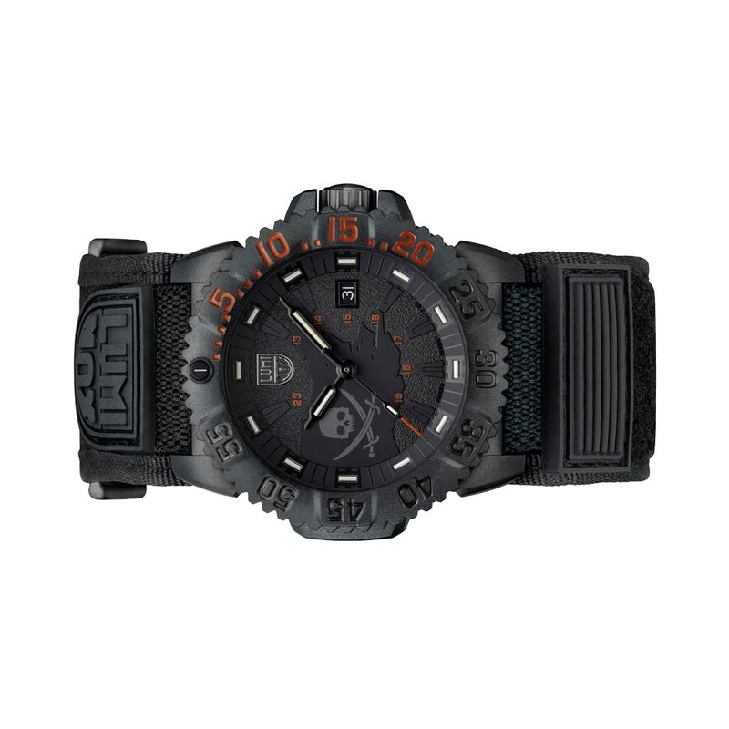 Luminox 44mm Navy SEAL 3050 Dive Watch Limited Edition Pirate Watch #XS.3051.PIR.LE
