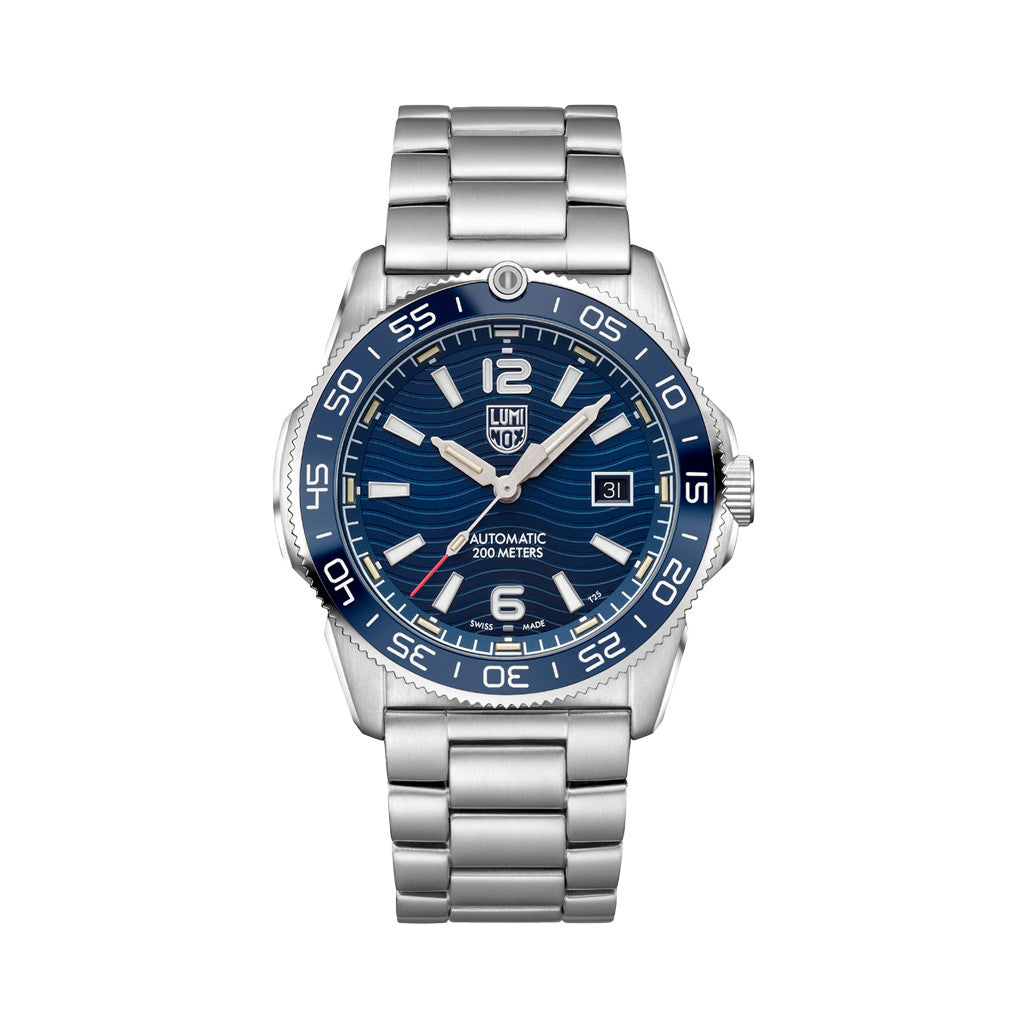 SWIMMER 電話機 ブルー Luminox Pacific Diver Automatic Tritium Dive Watch #XS.3104 — Long