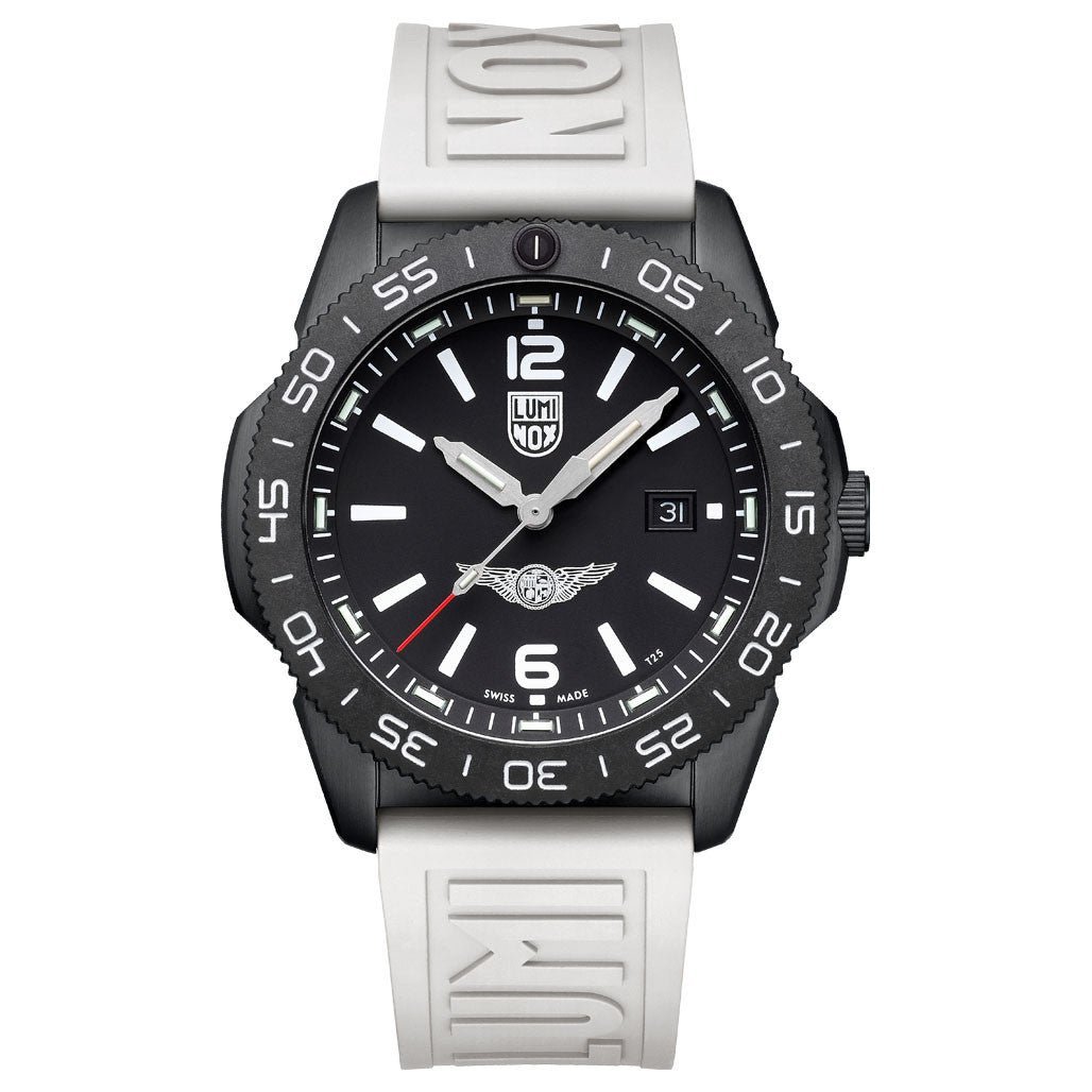アナログストップウォッチ シルバー 917161 LEONIDAS SPORTS Luminox LAPD Air Support Division Limited Edition Watch #XS.3121