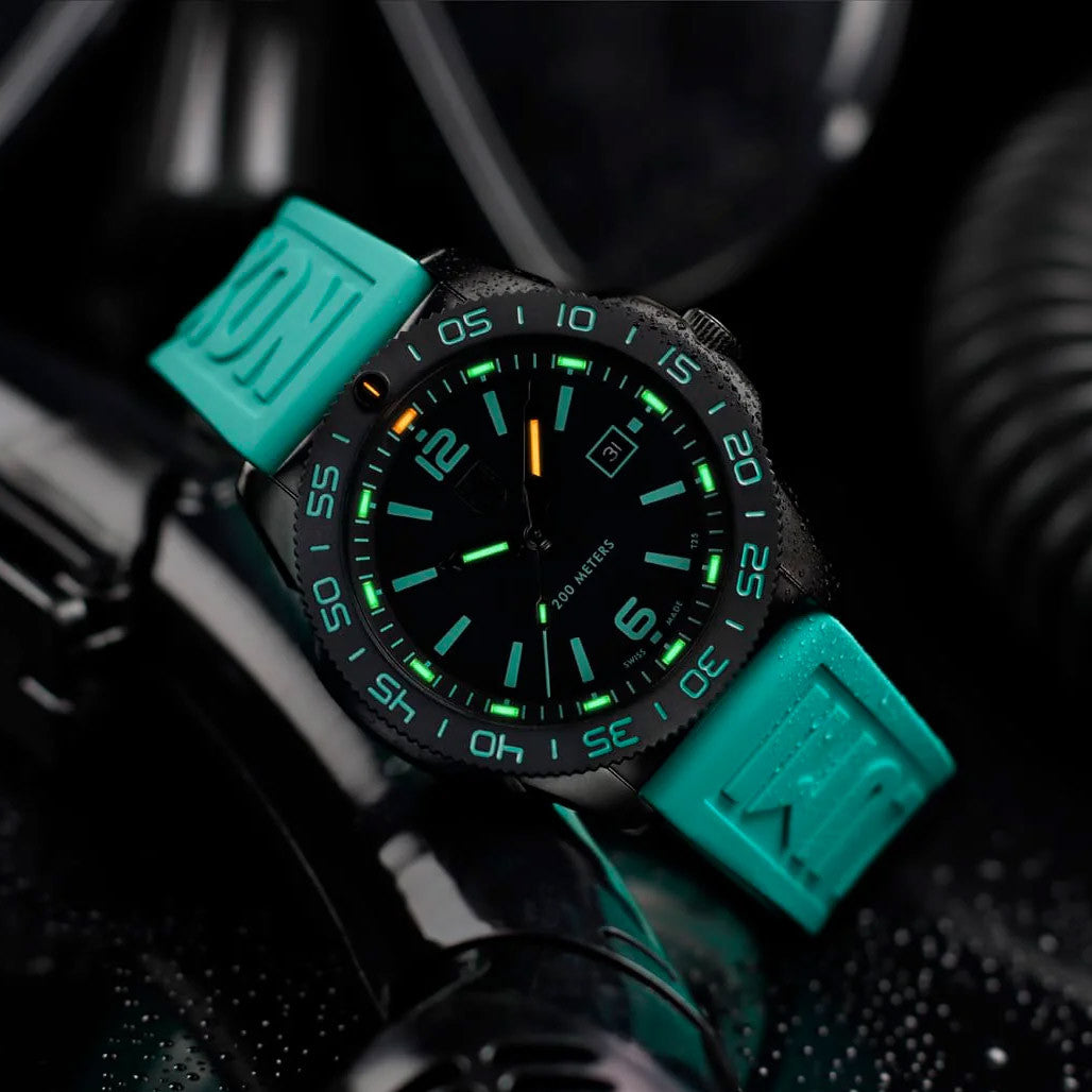 Luminox Pacific Diver Transformative Teal Watch #XS.3124.N.SET