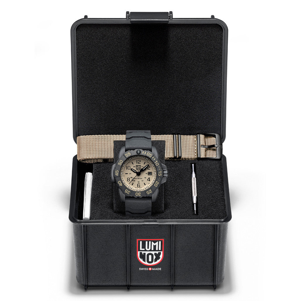 Luminox Navy SEAL Foundation 3250 Watch Tritium Dive Watch #XS