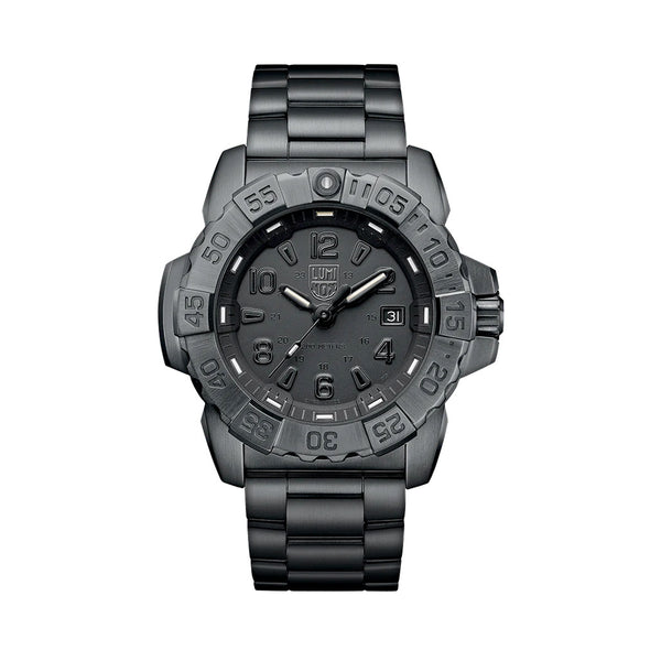 Luminox Navy SEAL Steel Blackout Tritium Dive Watch #XS.3252.BO.L