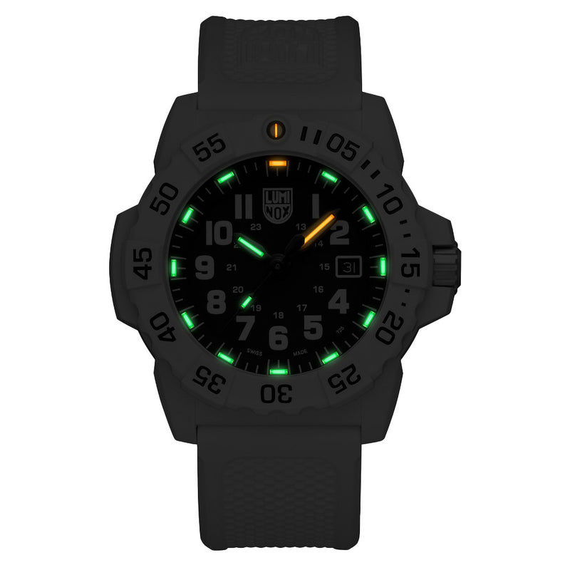 Luminox Navy SEAL Arctic White Black Dial Military Watch #XS.3507.WB