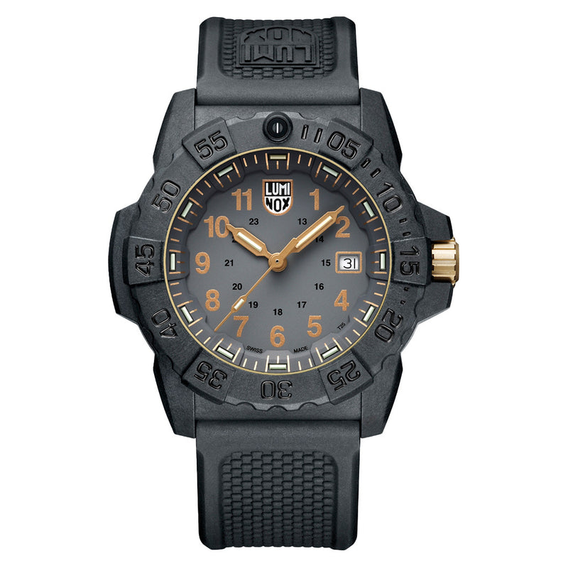 Luminox Navy SEAL 3500 Tritium Dive Watch #XS.3508.Gold