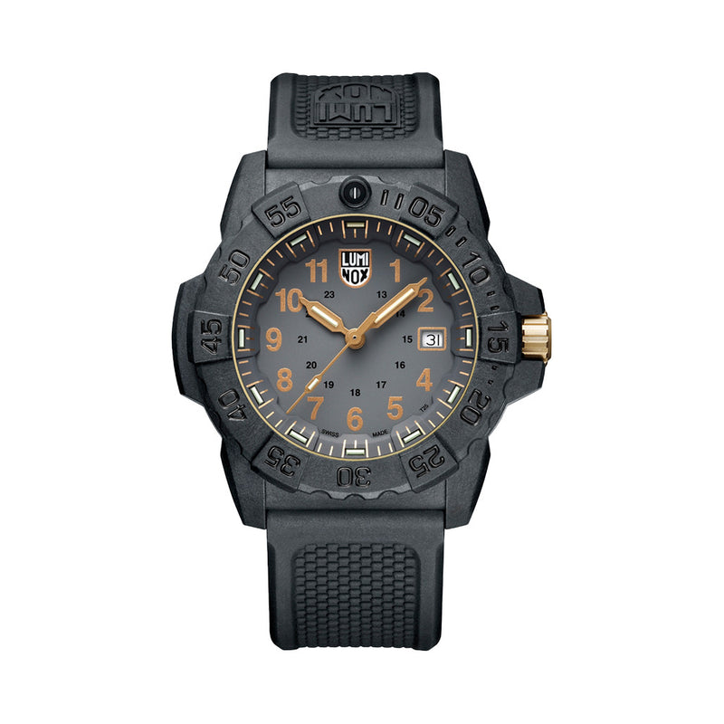 Luminox Navy SEAL 3500 Tritium Dive Watch #XS.3508.Gold