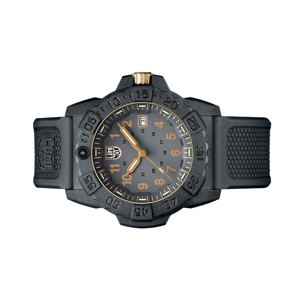 Luminox Navy SEAL 3500 Tritium Dive Watch #XS.3508.Gold — Long