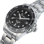 Squale Swiss Automatic Dive watch with Black Dial #Y1545SILVE.AC