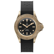 Yema 39mm Superman Bronze CMM.10 Black Limited Edition on FKM Strap #YEMA-02