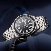 Yema Skin Diver CMM.20 with Black Dial on Bracelet #YEMA-03