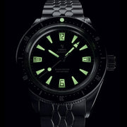 Yema Skin Diver CMM.20 with Black Dial on Bracelet #YEMA-03