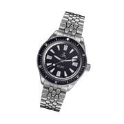Yema Skin Diver CMM.20 with Black Dial on Bracelet #YEMA-03
